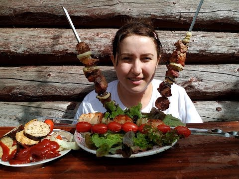 Видео: ШАШЛЫК СВИНИНА КУРИЦА | PORK CHICKEN BARBECUE  |Eeating show | 먹방 [ Eng Sub]