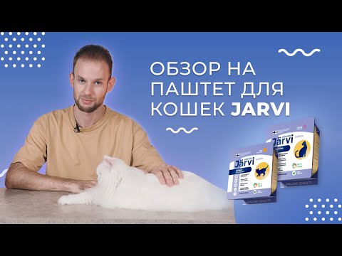 Видео: Паштеты для кошек Jarvi