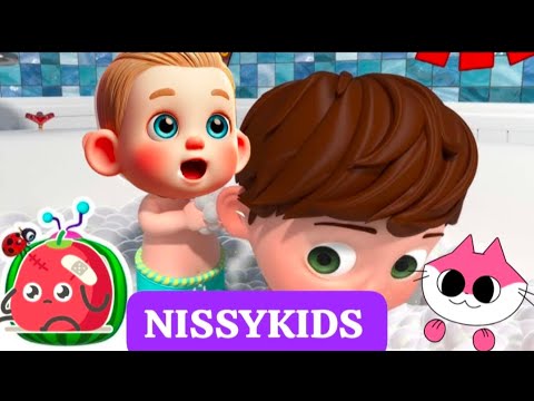 Видео: Время купания малышей | Развлечения для малышей | 3D-мультфильм для детей