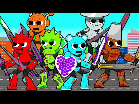 Видео: ВСЕ СЕРИИ ЭВОЛЮЦИЯ КИБОРГОВ СПРУНКИ! INCREDIBOX SPRUNKI Мультик Анимация