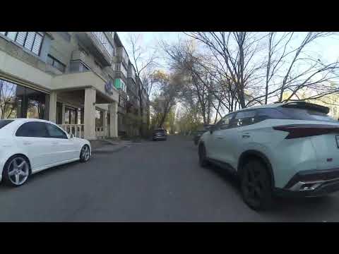 Видео: Алматы Велосипед Осень 24 Октября Пятница.