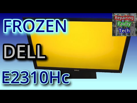 Видео: ЖК-монитор Dell E2310Hc «завис» — можно ли его починить?