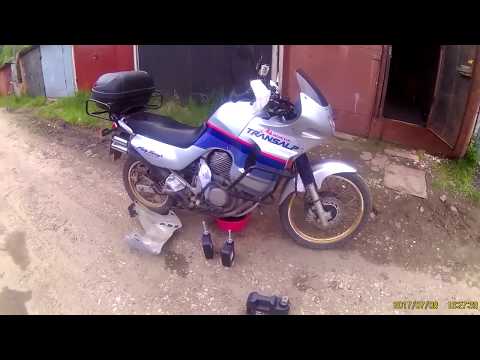 Видео: Замена масла моторного трансальп 600, и мнение владельца \ 22