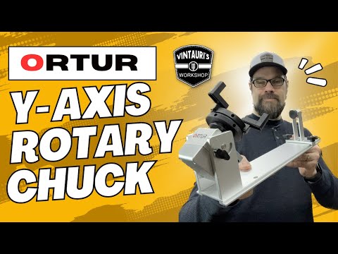 Видео: Поворотный патрон Ortur Y Axis — мы гравируем любые круглые предметы необычной формы!