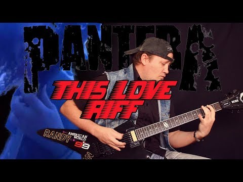 Видео: Разбираемся в рифаке This Love - Pantera! Играем как Даймбег!