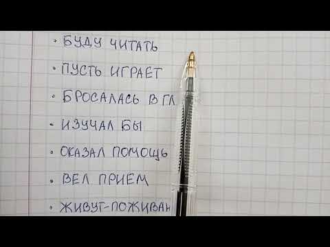 Видео: Простое глагольное сказуемое – что это такое и чем оно отличается от составного