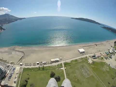 Видео: Микро XC вдоль берега Черногории 20-03-2025 #montenegro #paragliding #параплан #joy3