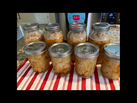 Видео: Консервирование свиной вырезки с помощью электрического автоклава Nesco/Carey. Эта штука просто С...