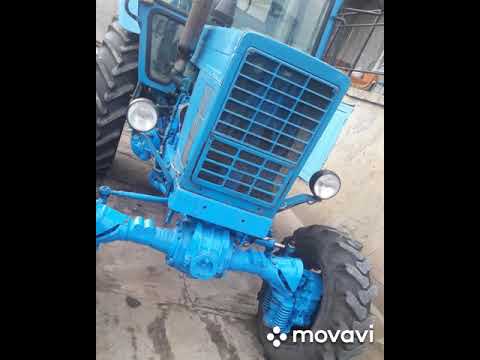 Видео: МТЗ 80 с передним мостом от Т 40 MTZ-80 with a front axle from T40