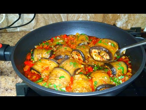 Видео: Баклажаны с Фаршем Пальчики оближешь! Это Такая Вкуснятина! ШИКАРНЫЙ Обед или Ужин!