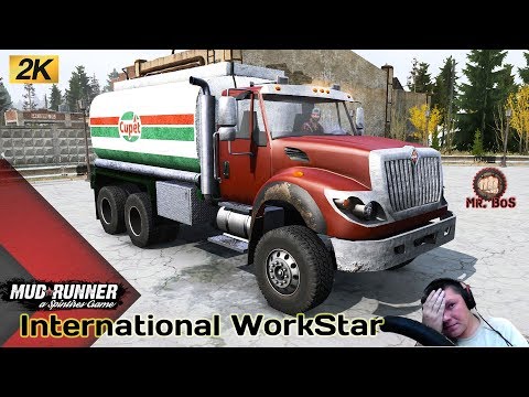 Видео: International WorkStar Честный Обзор мода Spintires MudRunner