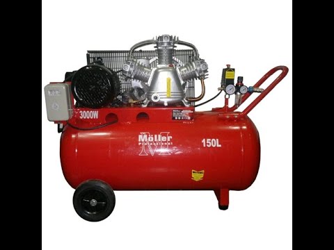 Видео: Новый воздушный компрессор Moller ac 650/150