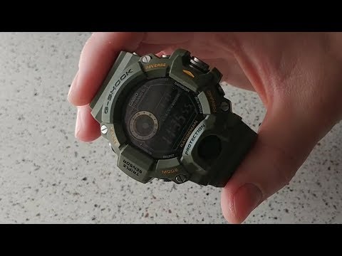 Видео: Часы Casio G-Shock GW-9400-3ER - "Морпех в теле аватара"