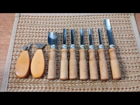 Видео: Набор стамесок для резьбы по дереву под заказ