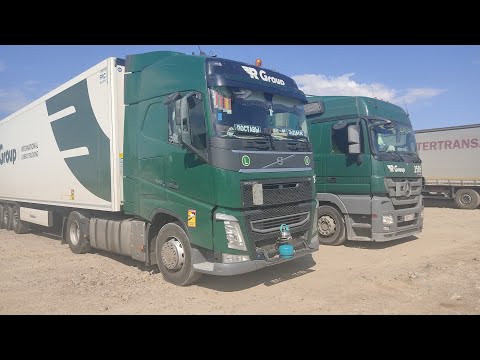 Видео: Республика Казахстан,путь на границу Темир-Баба, дальнобой по Азии