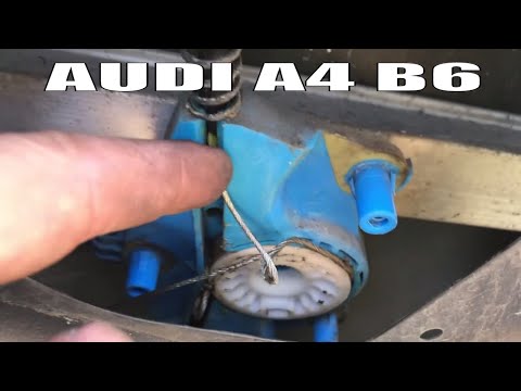 Видео: AUDI A4 B6 КАК СНЯТЬ и ЗАМЕНИТЬ МЕХАНИЗМ СТЕКЛОПОДЪЕМНИКА ПРАВОЙ ДВЕРИ