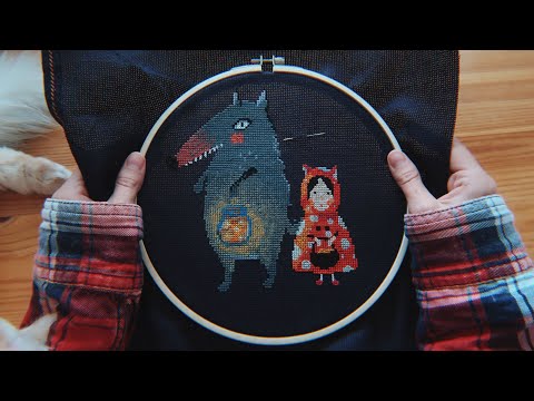 Видео: Вышиваю 🤗  показываю 3/4 креста 🌱 клубника на балконе💡 лампа для рассады | VLOG