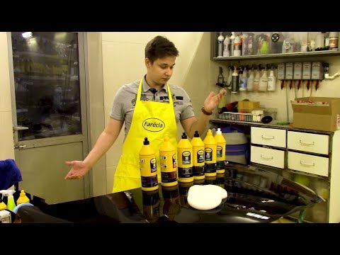 Видео: Полировка кузова. Новинки от Farecla