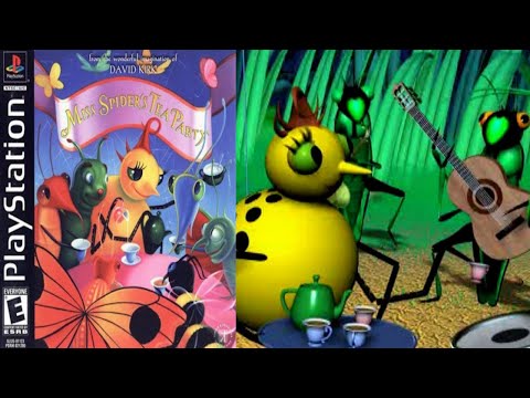Видео: Чаепитие Мисс Паук [19] PS1 Longplay