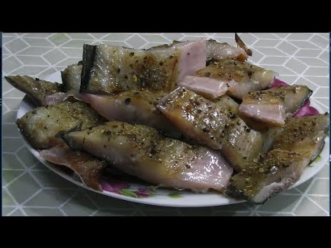 Видео: Залом каспийский - балычок пикантный вяленый