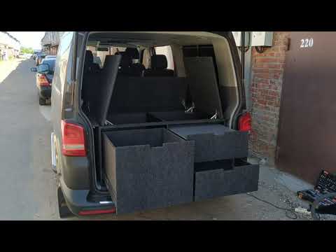 Видео: ОРГАНАЙЗЕР СПАЛЬНИК VOLKSWAGEN MULTIVAN