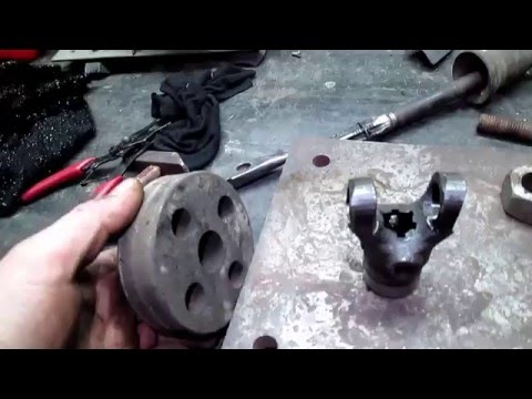 Видео: Упругая муфта вместо кардана на МТ, часть 1