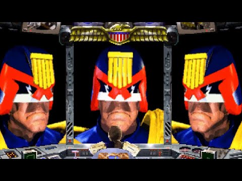 Видео: Судья Дредд (Аркада) Все боссы (Без урона)