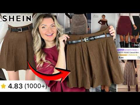 Видео: Осенне-зимняя коллекция нижнего белья SHEIN 2025 🍂 | Примерка юбок, шорт и брюк + идеи для стайли...