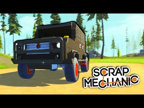 Видео: РАЗОГНАЛИСЬ ДО БЕШЕНОЙ СКОРОСТИ НА МЕРСЕДЕСЕ G65 AMG И ГИГАНТСКАЯ СВИНКА В SCRAP MECHANIC