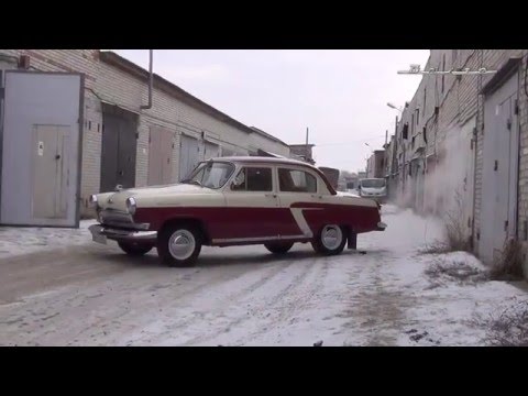 Видео: Волга ГАЗ 21 Рождественский выезд 2016