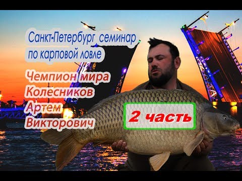 Видео: Семинар по карповой ловле в Санкт-Петербурге от чемпиона мира. 2 серия