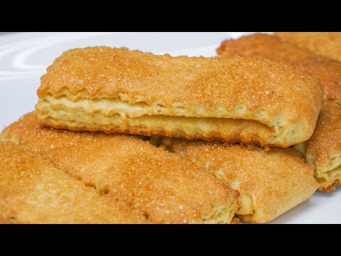 Видео: ПЕЧЕНЬЕ Полоски | Рецепт слоеного Печенья на каждый день