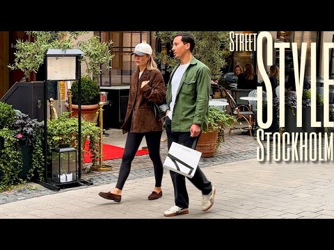 Видео: +17°C🍁🍂 | Что Носят Люди в Стокгольме | Сентябрьский Уличный Стиль | Тренды Уличной Моды Осень