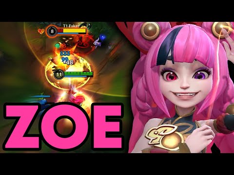 Видео: Игровой процесс средней линии Wild Rift Zoe в 18-м сезоне (сборка и руны)