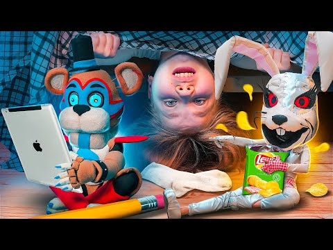 Видео: КСЮШИНЫ 5 ТОП ДЕТСКИХ СТРАХОВ! Смешные моменты с ХАГИ ВАГИ И ВАННИ ФНАФ в реальной жизни!