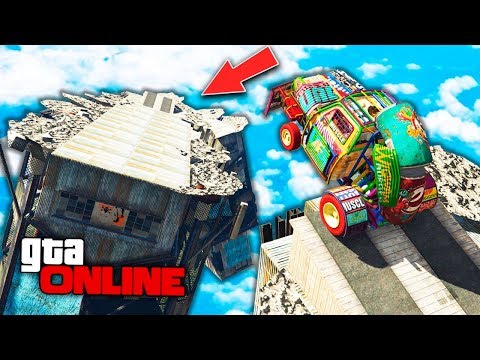 Видео: ТРОЛЛЬ СКИЛЛ ТЕСТ! ПАРКУР НА АВТО ИЗ 60-Х В GTA ONLINE