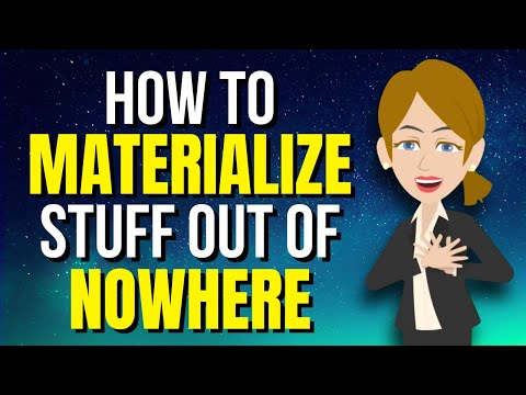 Видео: Как заставить вещи материализоваться из ниоткуда — мгновенно ✨ Авраам Хикс 2025
