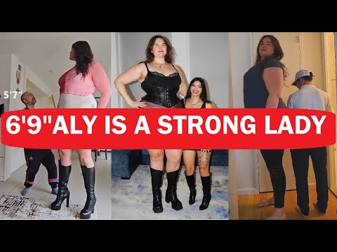 Видео: Девушка ростом 6 футов 9 дюймов Эли — сильная леди