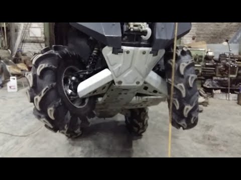 Видео: BRP G2 проблемы с рулевым квадроцикла can-am. Отголоски ДТП.