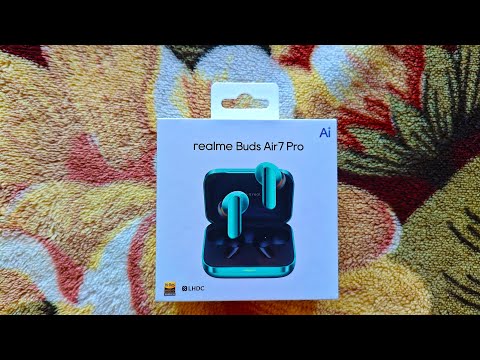 Видео: Распаковка TWS наушников Realme Buds Air 7 Pro 