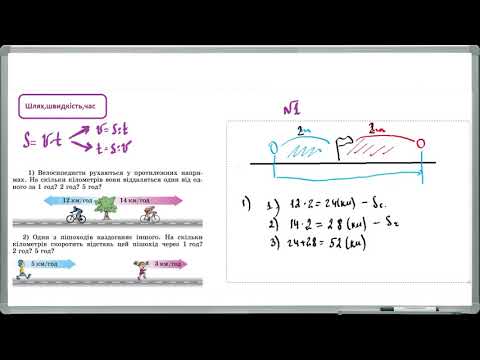 Видео: 5 клас Шлях, швидкість, час (задачі 5 клас)