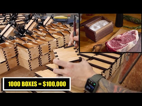 Видео: Проект «Лазер» за 100 000 долларов / Как сделать 1000 коробок