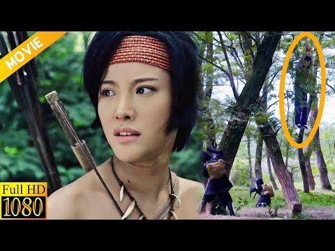 Видео: Жестокие солдаты терзают Красавицу в джунглях, но засада охотника уничтожает их!