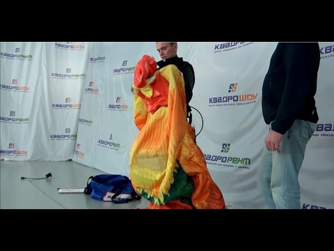 Видео: Надувной костюм - Как это устроено...