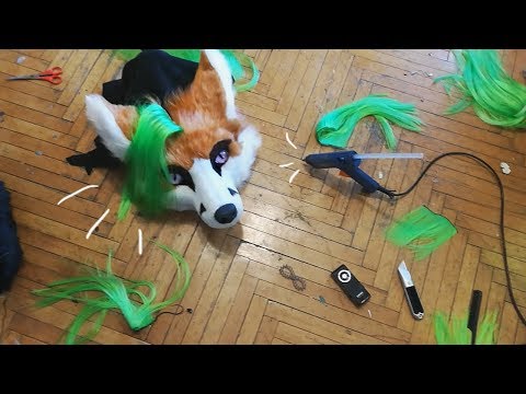 Видео: Как сделать волосы для фурсьюта? ✂ Irruan