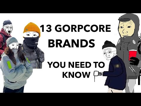 Видео: 13 брендов Gorpcore, которые вам стоит знать