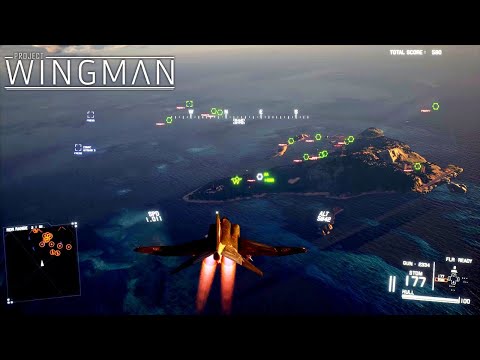 Видео: Project Wingman // Прохождение // #1 Черный флаг