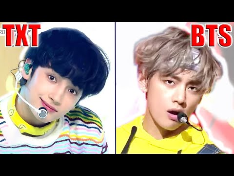 Видео: К-pop группы TXT и BTS сильно ПОХОЖИ - 10 примеров