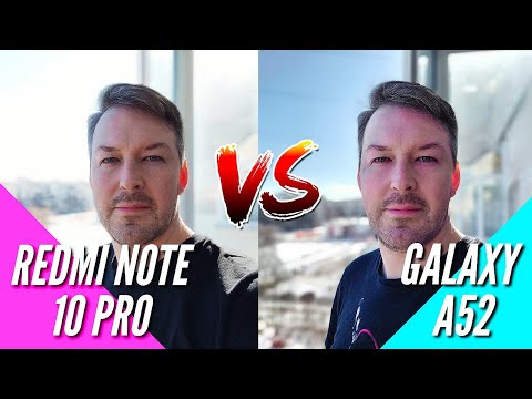 Видео: НЕОЖИДАННЫЙ РЕЗУЛЬТАТ: GALAXY A52 vs REDMI NOTE 10 PRO. Сравнение и тест камер