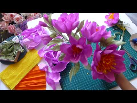 Видео: Отходы в доходы или как я использую обрезки бумаги от больших цветов 2